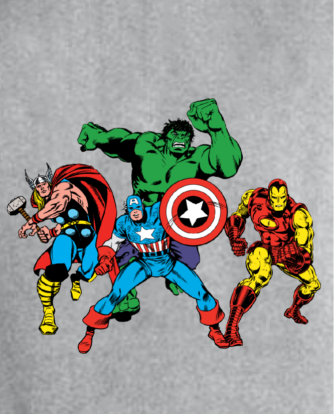 Džemperis Marvel herojai